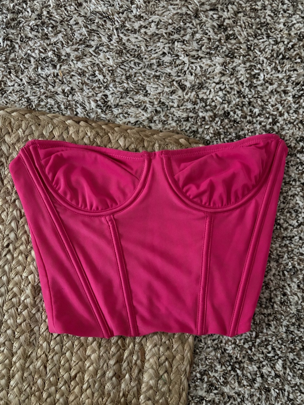 Pacsun Pink Corset Top